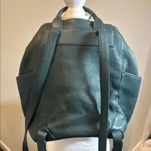 Tory Burch | Bags | Tory Burch Green Leather Backpack | Poshmark display picture 2